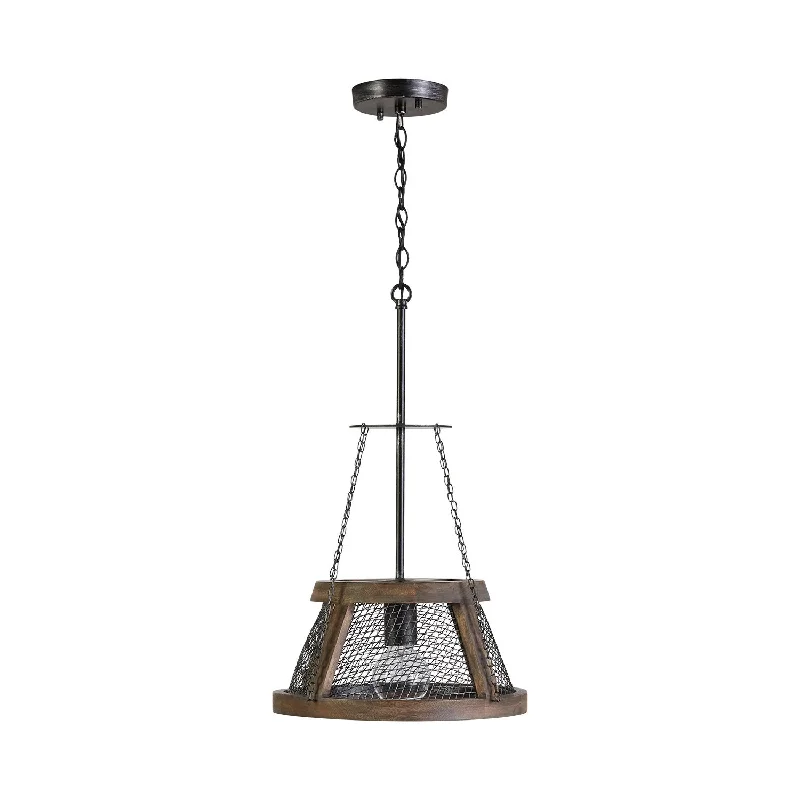 Track lighting with a decorative track designLagmore Pendant