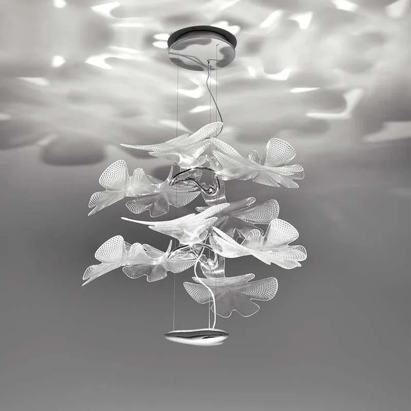 Track lighting for creating a focal pointArtemide 162818A Chlorophilia 42W LED 2-Wire Dimmable Suspension Light