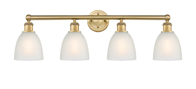 Industrial Task Lighting for Precision WorkstationsEdison Four Light Bath Vanity