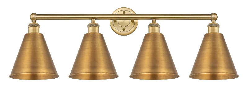 Energy - Efficient Industrial Lighting for Cost - SavingsDowntown Urban Four Light Bath Vanity Energy - Efficient Industrial Lighting for Cost - SavingsDowntown Urban Four Light Bath Vanity