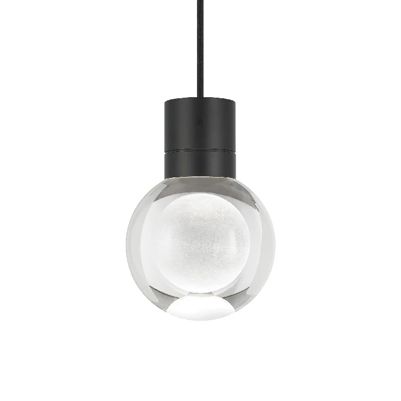 Contemporary track lighting in black finishMina Single LED Pendant Light