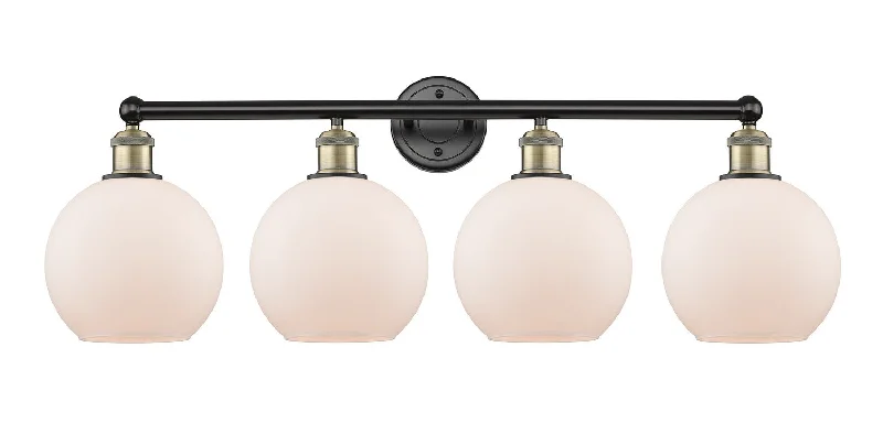 Industrial Flood Lighting for Outdoor Loading DocksDowntown Urban Four Light Bath Vanity