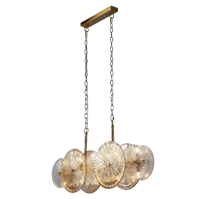 Dimmable track lighting for home officesWagon Wheel 10lt Bar Pendant - Bronze Metal Clear/Amber Glass Dimmable track lighting for home officesWagon Wheel 10lt Bar Pendant - Bronze Metal Clear/Amber Glass