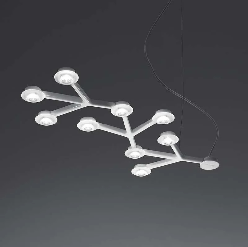 Outdoor - rated track lighting for patiosArtemide 1589058A Led Net 66 Inch Linear 21W LED Dimmable Suspension Light