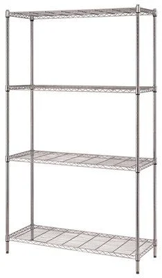 Adjustable track lighting for living roomsQuantum Storage Systems Wire Shelving Unit 4 Shelf 18 Inch  W X 48 Inch  L X 72 Inch  H Chrome Finish