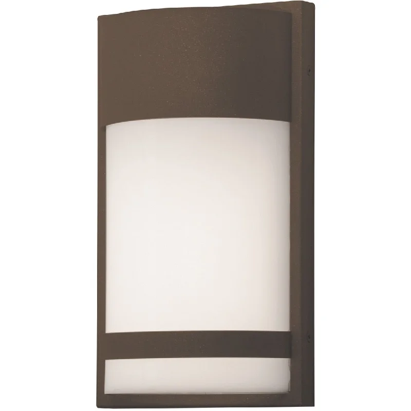 Corrosion - Resistant Industrial Lighting for Coastal FactoriesPaxton 12 in. LED Outdoor Wall Sconce Textured Bronze Finish