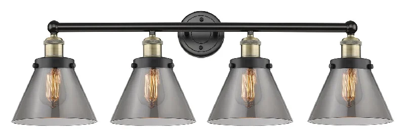 Industrial Area Lighting for Large Open SpacesEdison Four Light Bath Vanity