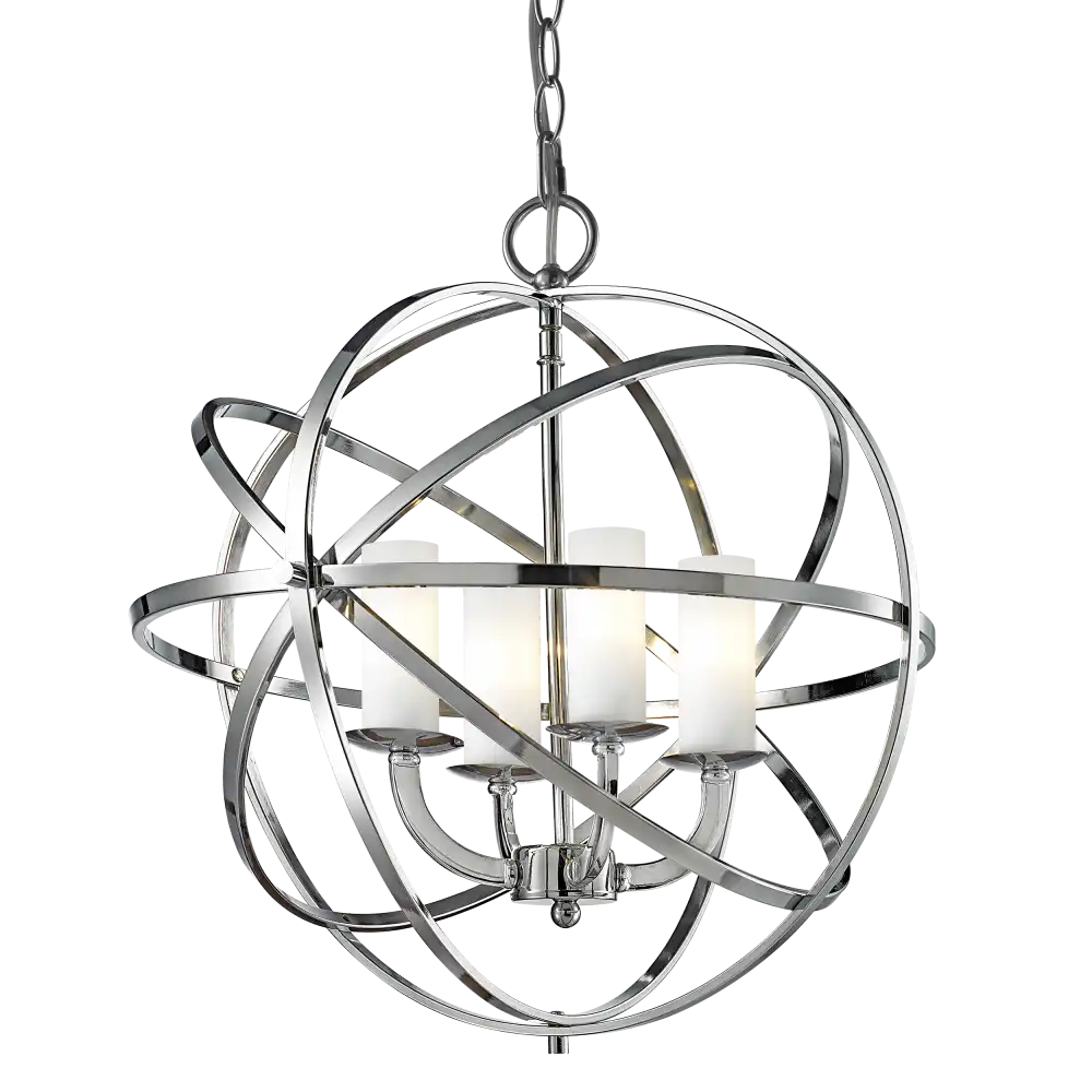 Track lighting with a sleek profileOrlando 6Lt Centre Ceiling Light -  Polished Chrome Finish