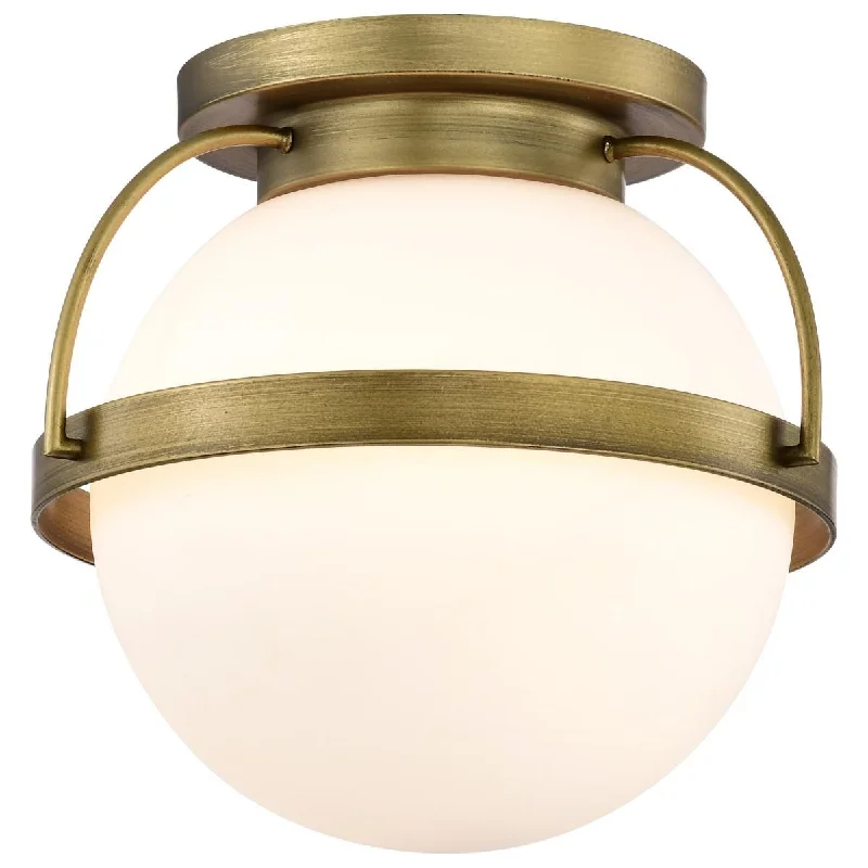Adjustable Industrial Lighting for Flexible IlluminationLakeshore 13 in. Flush Mount Light Natural Brass Finish Adjustable Industrial Lighting for Flexible IlluminationLakeshore 13 in. Flush Mount Light Natural Brass Finish