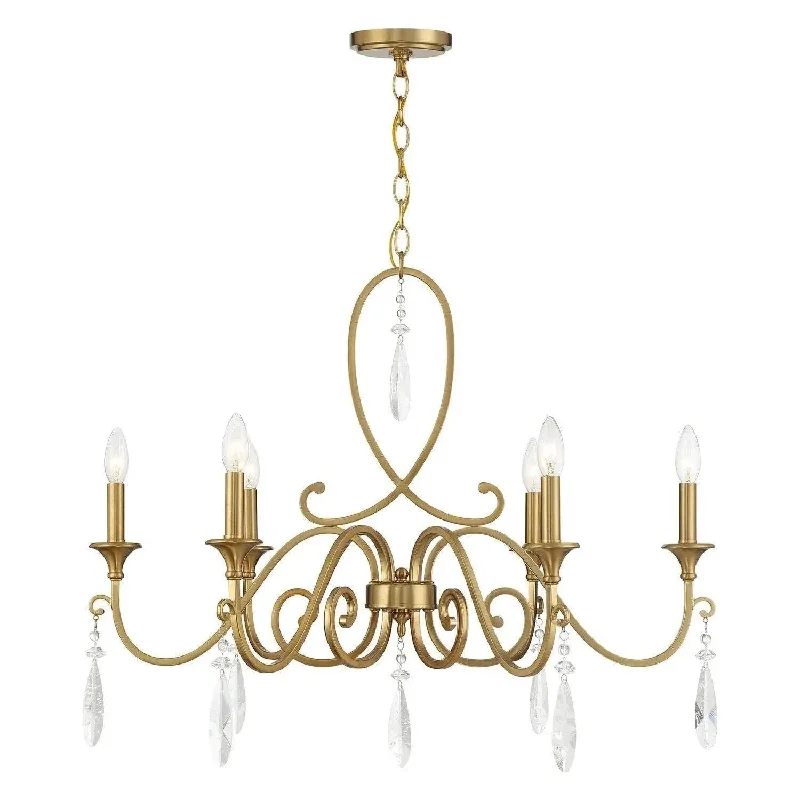 Track lighting for task lighting in workshopsFairchild Chandelier