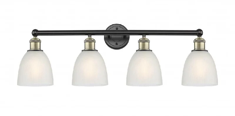 Industrial Lighting for Printing Press FacilitiesEdison Four Light Bath Vanity