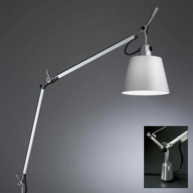 Commercial - grade track lighting for storesArtemide TLS00 Tolomeo Max 75W E26 Aluminum Table Light with In-Set Pivot Commercial - grade track lighting for storesArtemide TLS00 Tolomeo Max 75W E26 Aluminum Table Light with In-Set Pivot