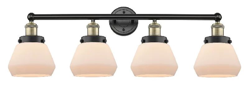 Industrial Lighting for Furniture FactoriesEdison Four Light Bath Vanity
