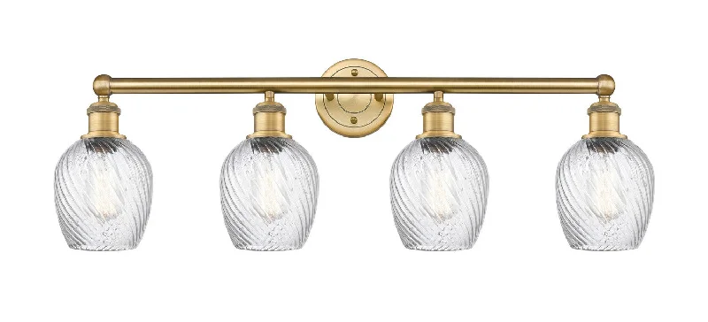 Industrial Lighting for Woodworking FactoriesEdison Four Light Bath Vanity