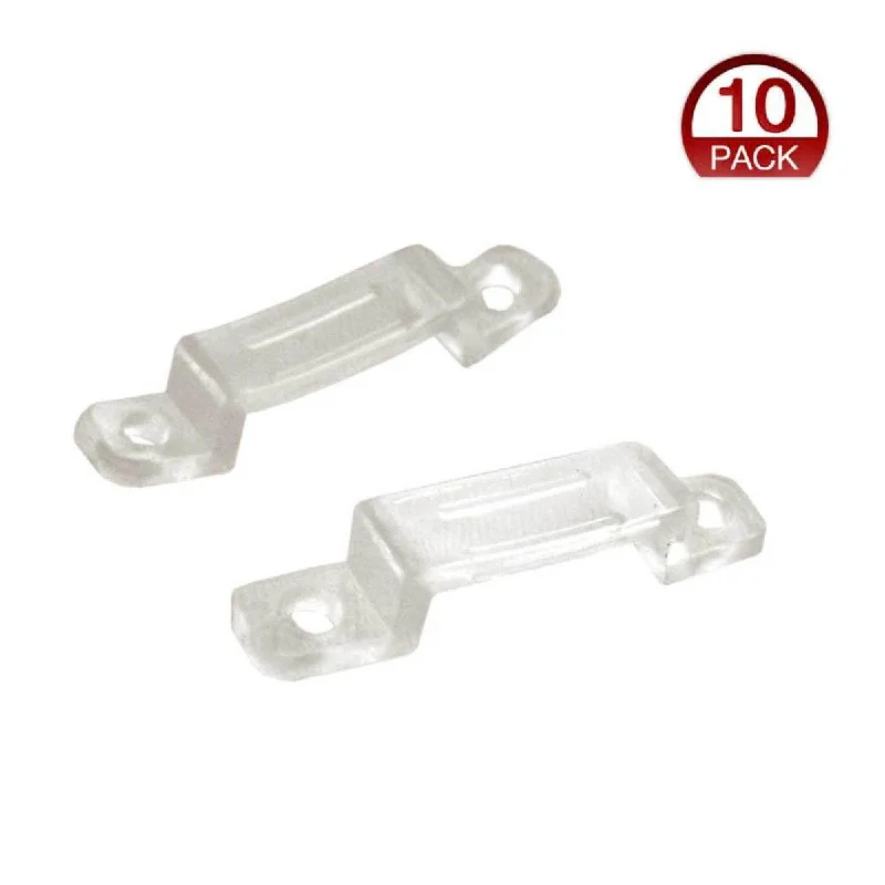 Energy - Efficient Industrial Lighting for Cost - SavingsMounting Clips for Wet Location Strip Lights, Pack of 10 Energy - Efficient Industrial Lighting for Cost - SavingsMounting Clips for Wet Location Strip Lights, Pack of 10