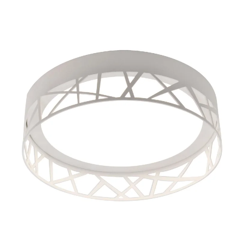 Durable Industrial Lighting for Harsh EnvironmentsBoon 12 in. LED Flush Mount Light 120-277V White Finish Durable Industrial Lighting for Harsh EnvironmentsBoon 12 in. LED Flush Mount Light 120-277V White Finish