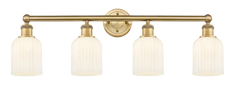 Industrial Lighting for Food Processing FactoriesEdison Four Light Bath Vanity