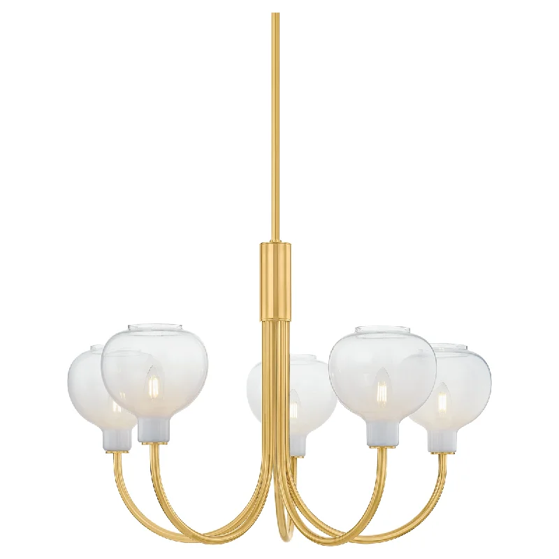 Track lighting for modernizing traditional interiorsEstelle 5-Light Chandelier