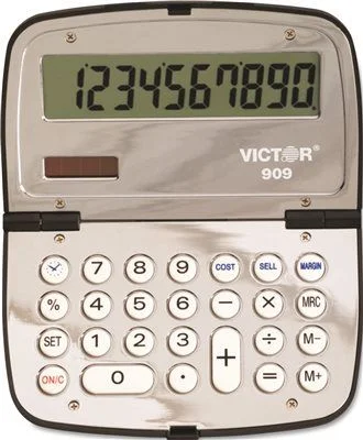 High - lumen track lighting for bright spacesVictor 909 Handheld Compact Calculator 10-Digit Lcd