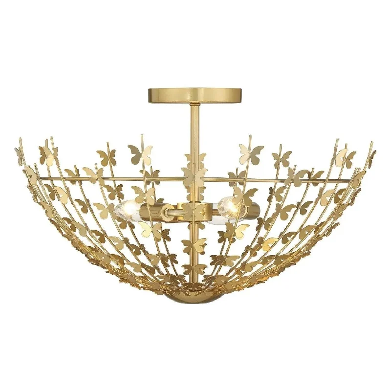 Outdoor - rated track lighting for patiosBirch Semi-Flush Mount