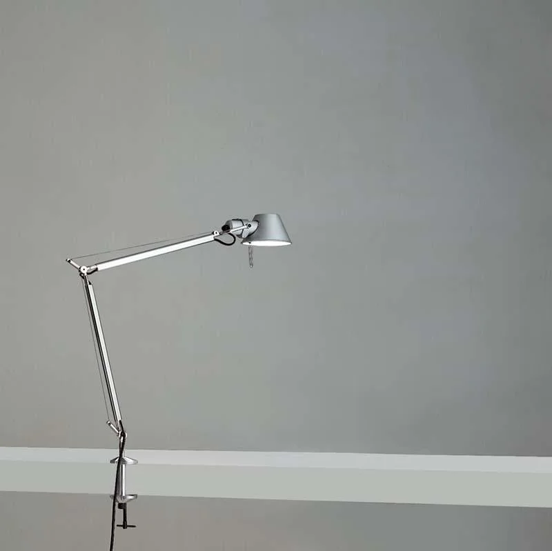 Dimmable track lighting for home officesArtemide TOL008C Tolomeo Midi 9W LED Aluminum Table Light with Clamp Dimmable track lighting for home officesArtemide TOL008C Tolomeo Midi 9W LED Aluminum Table Light with Clamp