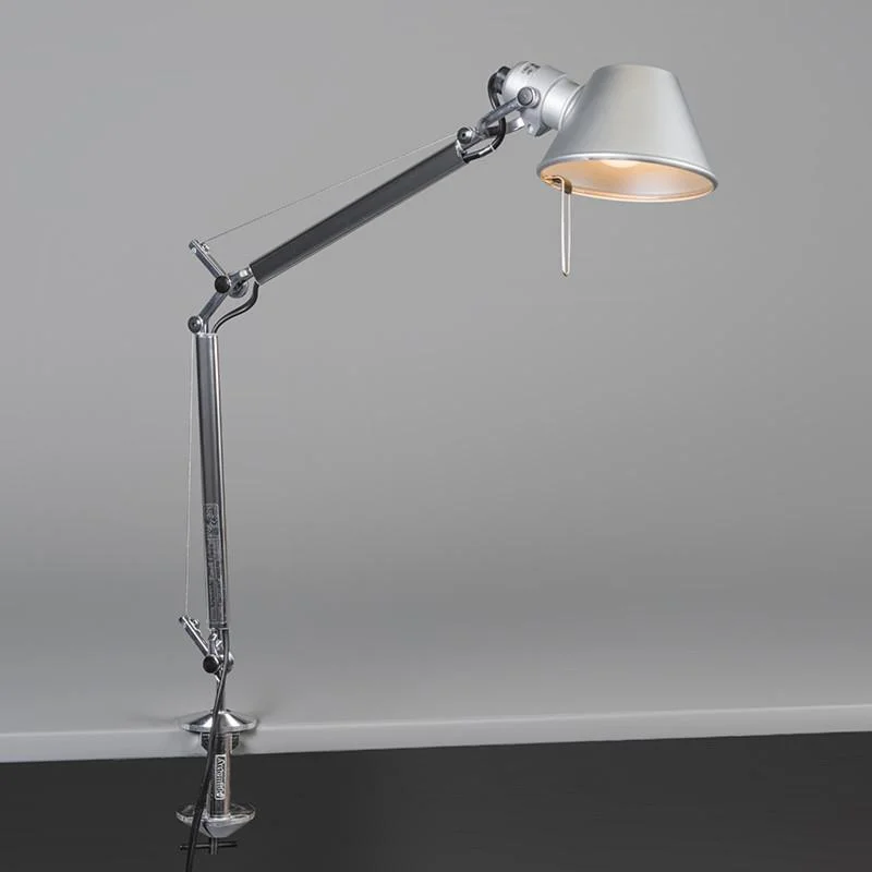 Track lighting with multiple heads for flexibilityArtemide TOL0095 Tolomeo Micro Max 60W E12 Aluminum Table Light with Clamp Track lighting with multiple heads for flexibilityArtemide TOL0095 Tolomeo Micro Max 60W E12 Aluminum Table Light with Clamp