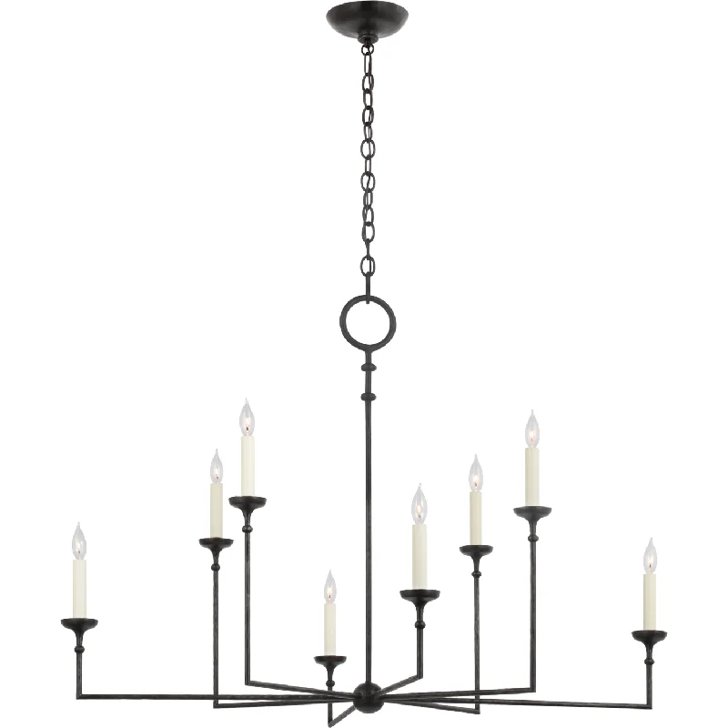 Energy - efficient track lighting fixturesRowen Grande 8-Light Chandelier