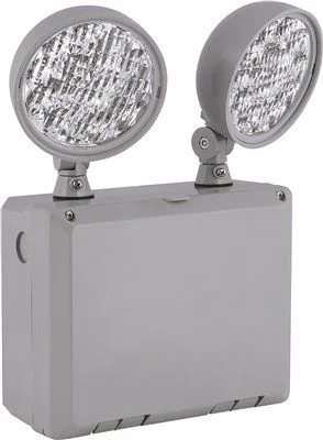Rustic track lighting for farmhouse decorCompass Led Wet Location Emergency Light Remote Capacity Dual-Head Fully Adjustable 1.875 Watt Grey Rustic track lighting for farmhouse decorCompass Led Wet Location Emergency Light Remote Capacity Dual-Head Fully Adjustable 1.875 Watt Grey