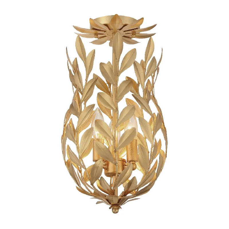 Track lighting with colored glass accentsBroche Egg Semi Flush Ceiling Light