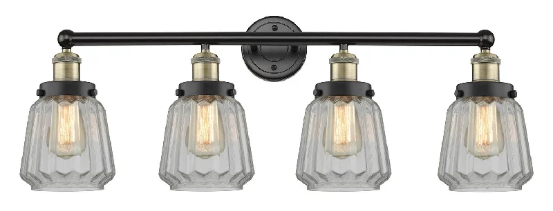 Industrial Lighting for Chemical PlantsEdison Four Light Bath Vanity