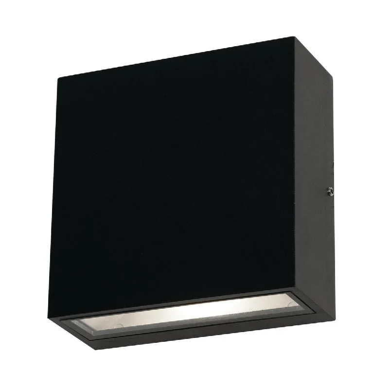 Industrial Lighting for Textile MillsDexter 6 in. 2 Lights LED Outdoor Wall Sconce 3000K Black Finish Industrial Lighting for Textile MillsDexter 6 in. 2 Lights LED Outdoor Wall Sconce 3000K Black Finish