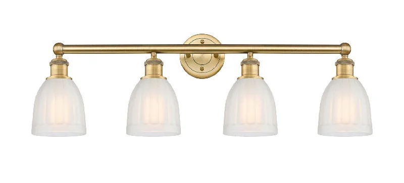 Industrial Lighting for Woodworking FactoriesEdison Four Light Bath Vanity