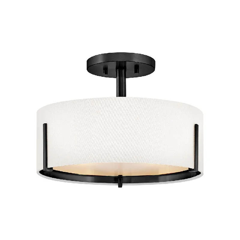Track lighting for replacing old fluorescent fixturesHalle Medium Semi-Flush Mount