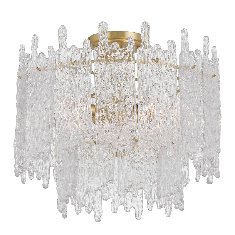 Track lighting for high - ceiling spacesAckerly Semi Flush Ceiling Light
