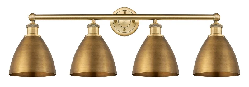 Industrial Lighting with High CRI (Color Rendering Index) for True Color PerceptionEdison Four Light Bath Vanity Industrial Lighting with High CRI (Color Rendering Index) for True Color PerceptionEdison Four Light Bath Vanity