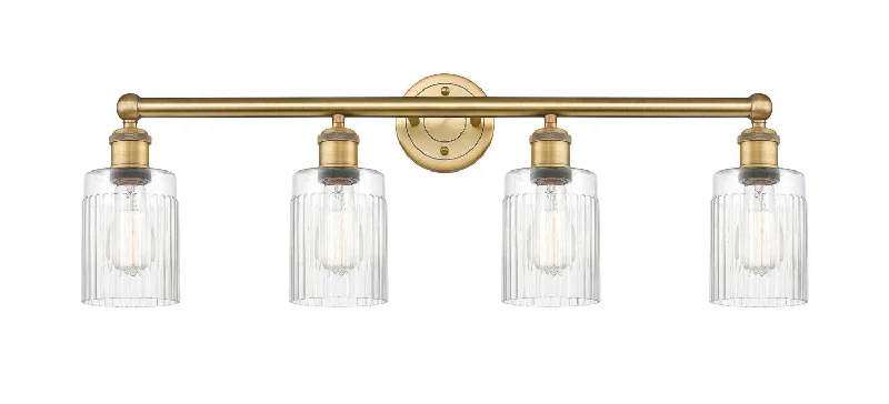 Industrial Lighting for Pharmaceutical ManufacturingEdison Four Light Bath Vanity