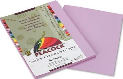 Track lighting for high - ceiling spacesPeacock Sulphite Construction Paper 76 Lbs. 9 X 12 Lilac 50 Sheets/Pack