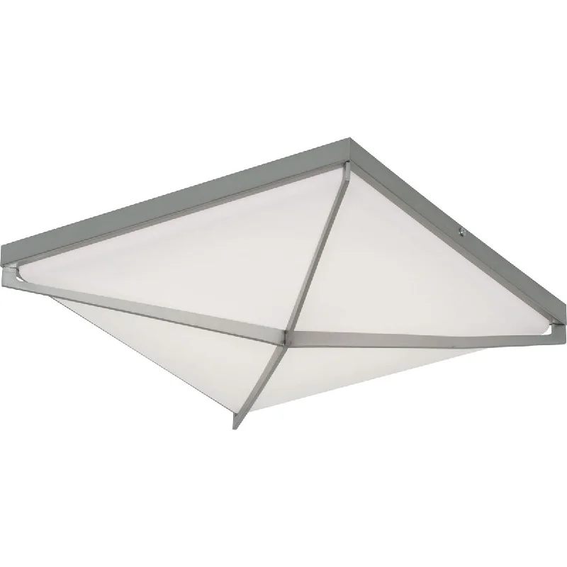 Industrial Lighting for Electronics ManufacturingPearson 12 in. LED Flush Mount Light Satin Nickel Finish Industrial Lighting for Electronics ManufacturingPearson 12 in. LED Flush Mount Light Satin Nickel Finish