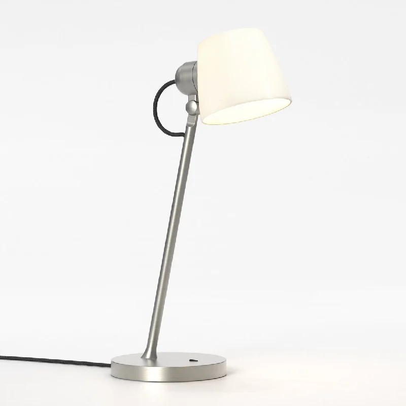 Track lighting with swivel heads for precise aimingImari Desk Adjustable Lamp - Bronze/Nickel Track lighting with swivel heads for precise aimingImari Desk Adjustable Lamp - Bronze/Nickel