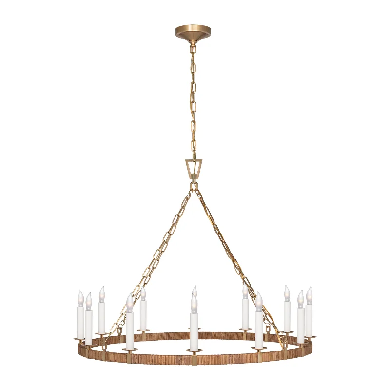 Track lighting for enhancing the architectureDarlana Rattan Wrapped Ringed Chandelier Track lighting for enhancing the architectureDarlana Rattan Wrapped Ringed Chandelier