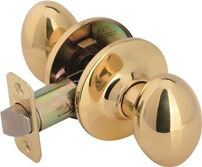 Track lighting for illuminating walkwaysLegend Passage Egg Knob Polished Brass