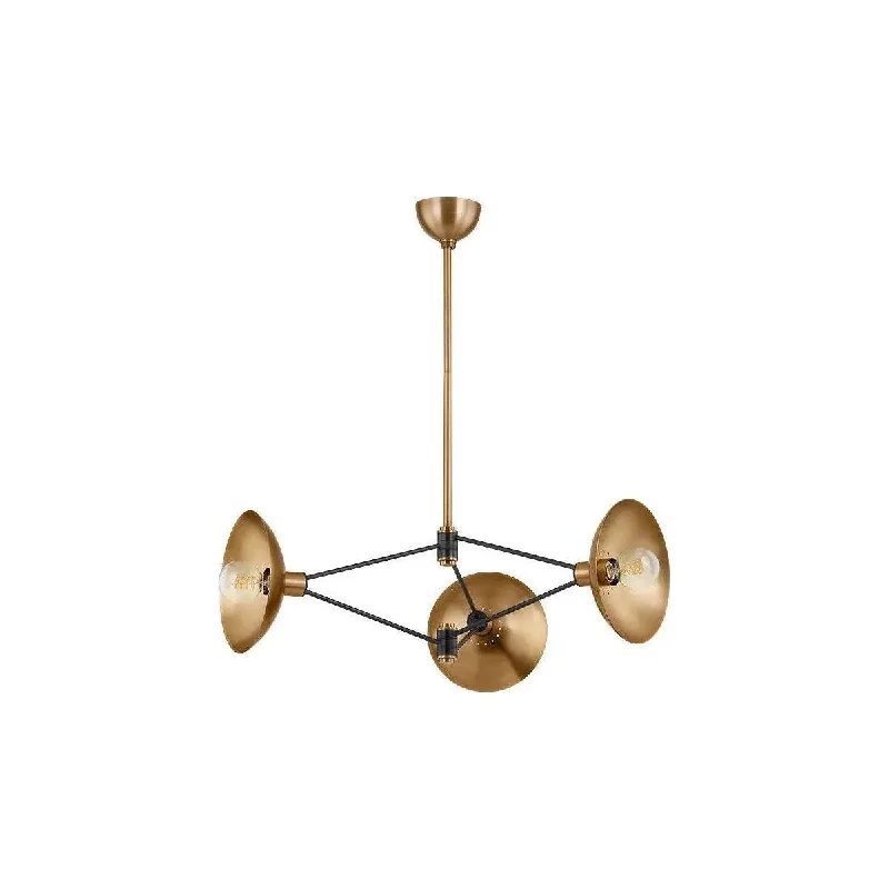 Track lighting with a chunky, bold designAxel Chandelier