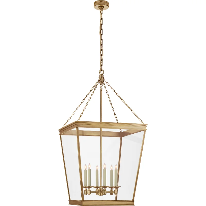 Modern track lighting with LED bulbsLaunceton Large Square Lantern