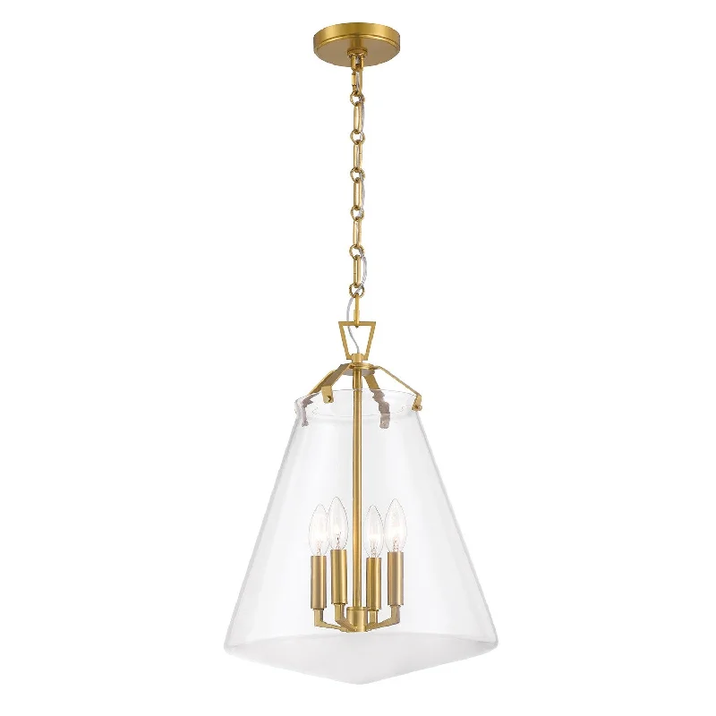 Track lighting with clear glass shadesVoss Pendant