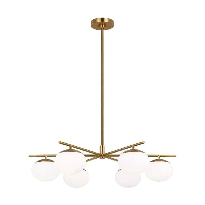 Track lighting for outdoor gardensLune Chandelier by Visual Comfort Studio | QUICK SHIP