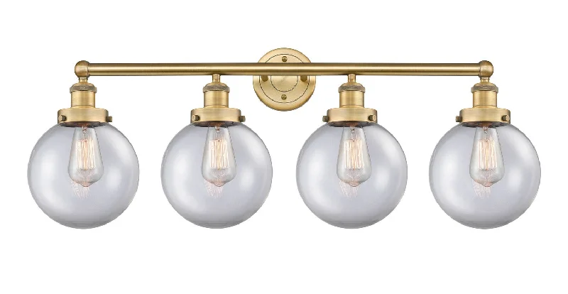 Industrial Exit Sign Lighting for Quick EvacuationEdison Four Light Bath Vanity