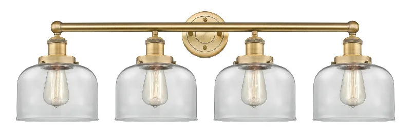 Dust - Resistant Industrial Lighting for Dirty WorkspacesEdison Four Light Bath Vanity Dust - Resistant Industrial Lighting for Dirty WorkspacesEdison Four Light Bath Vanity