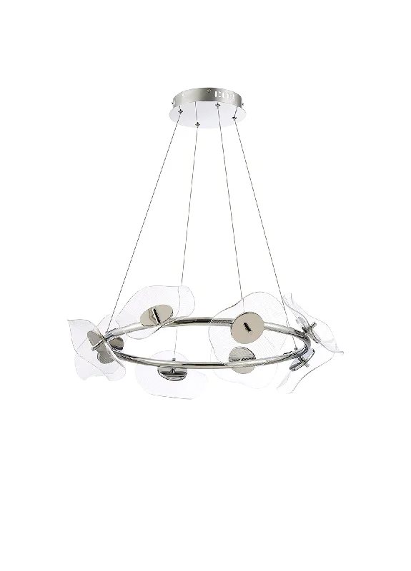Track lighting for adding a touch of elegancePisa Ring LED Hanging Light, 8/12 x 6W LED, 4000K ,3700lm, Polished Chrome, 3yrs Warranty Track lighting for adding a touch of elegancePisa Ring LED Hanging Light, 8/12 x 6W LED, 4000K ,3700lm, Polished Chrome, 3yrs Warranty