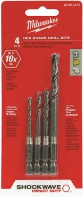 Track lighting for museums and galleriesMilwaukee Shockwave Impact Hex Drill Bit Set 4 Piece (1/8 Inch  5/32 Inch  3/16 Inch  1/4 Inch )