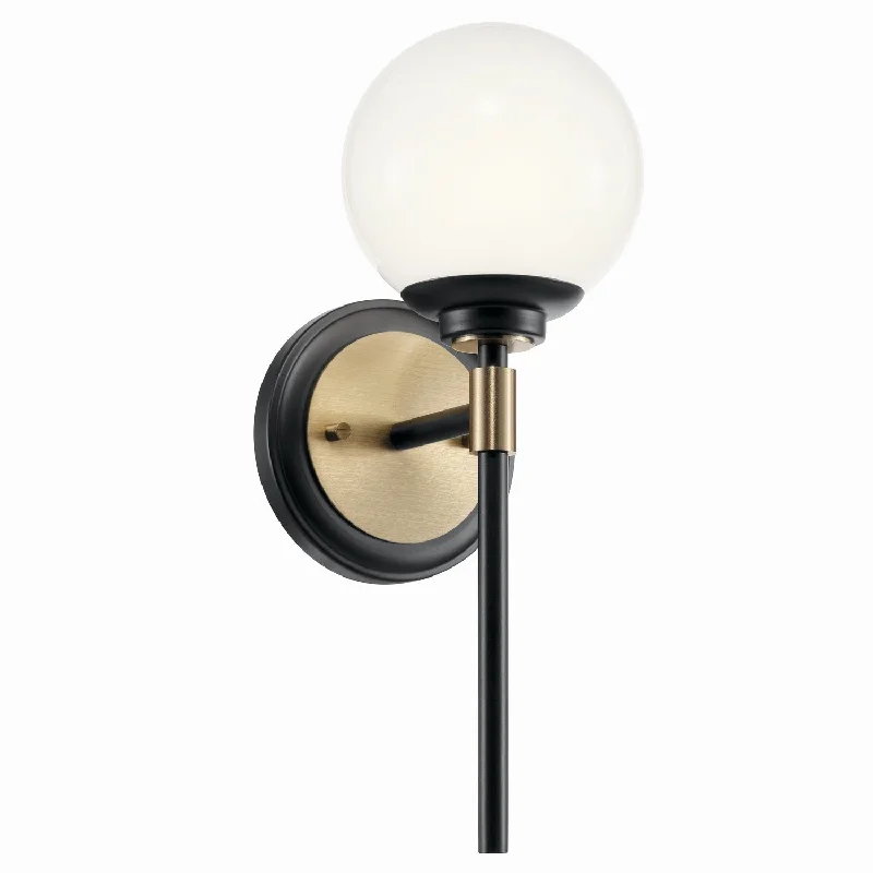Contemporary track lighting in black finishBenno Wall Sconce